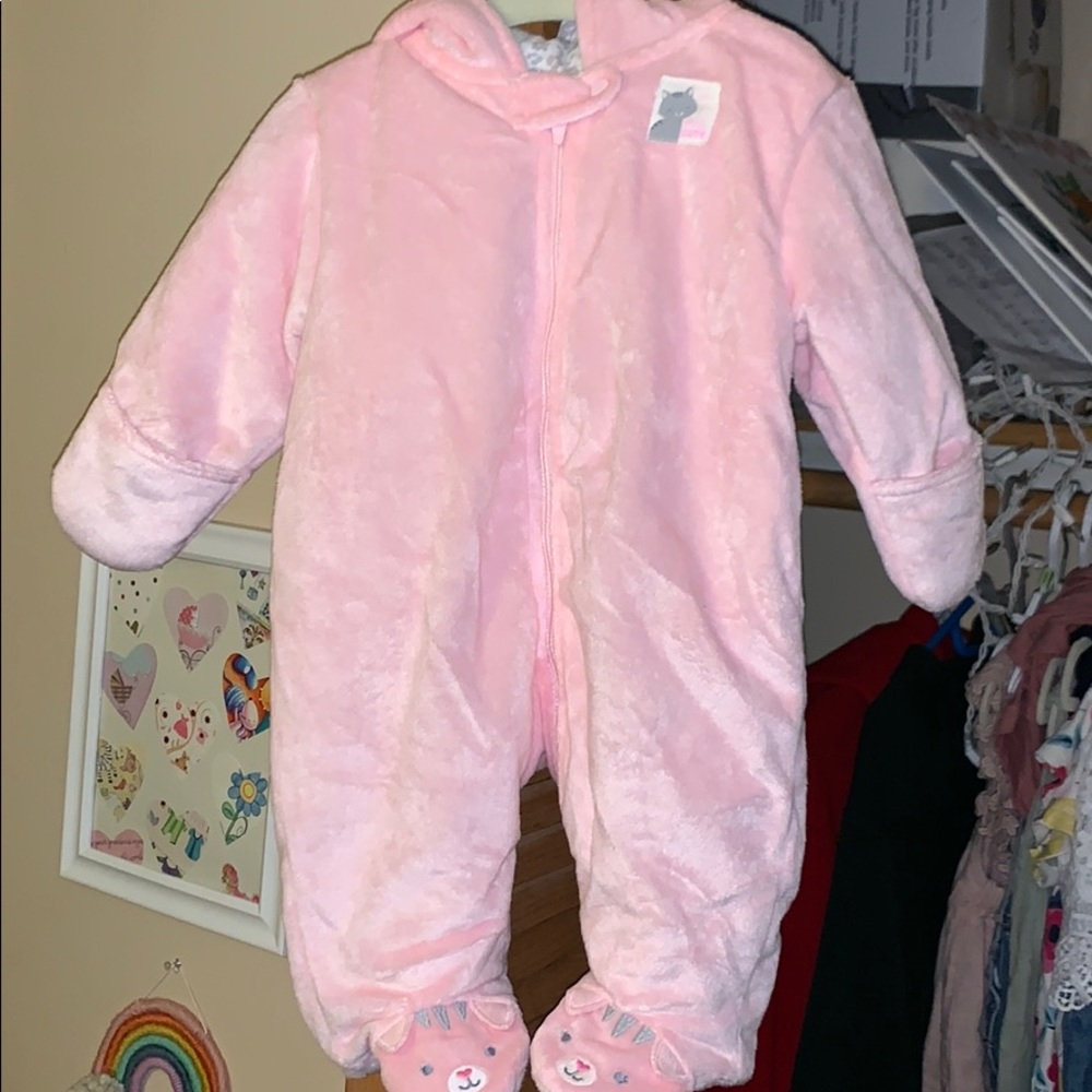Carters simple joys snow suit pram like new